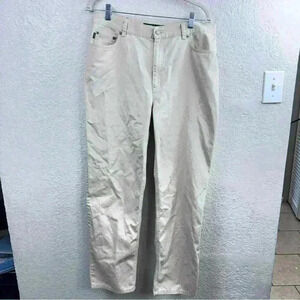 Lauren Ralph Lauren Khaki Straight Leg Pants Women’s Size 12 Classic Fit
